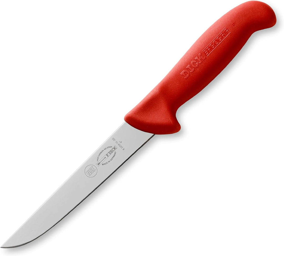 F.Dick ErgoGrip Ausbeinmesser, breit, 15 cm, rot, 8225915-03