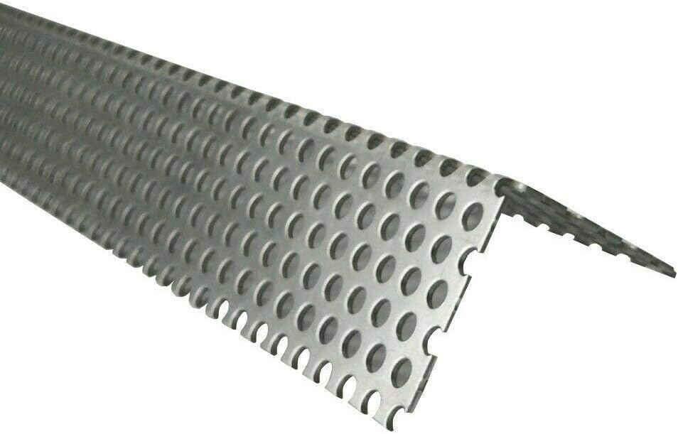 Aluprofil L-Lochblech, 2000mm Aluminium Winkel, Dekor aussen 70x70 mm Schenkelinnenmass aus Alu Loch