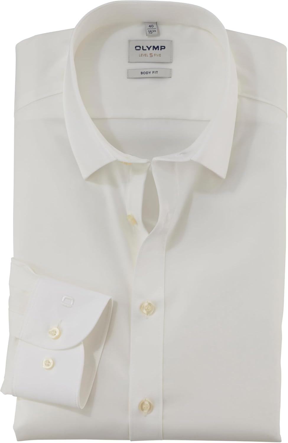 OLYMP Herren Oberhemd Langarm Hemd,einfarbig,Einfarbig,Comfort fit,New Kent, Hellbeige 20