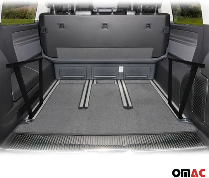 OMAC 2X Konsolen Kompitabel mit Multiflexboard T6 Multivan 2015-2023 | Halterung Zuschnittvorlage Zu