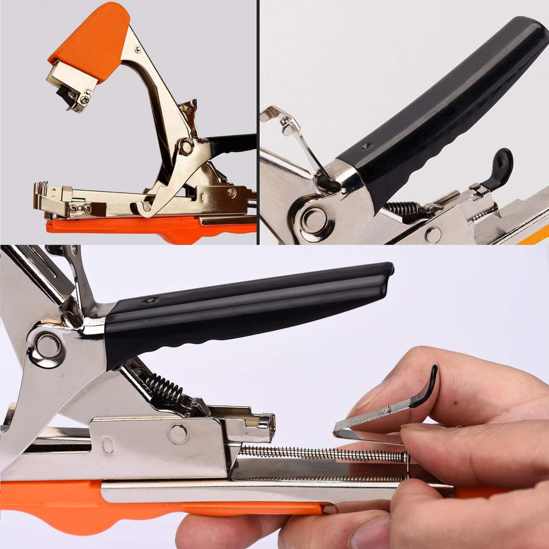 Bindezange für Pflanzen, Bandzange Bindezange Tapetool Handbindemaschine für Trauben Tomaten Gurken