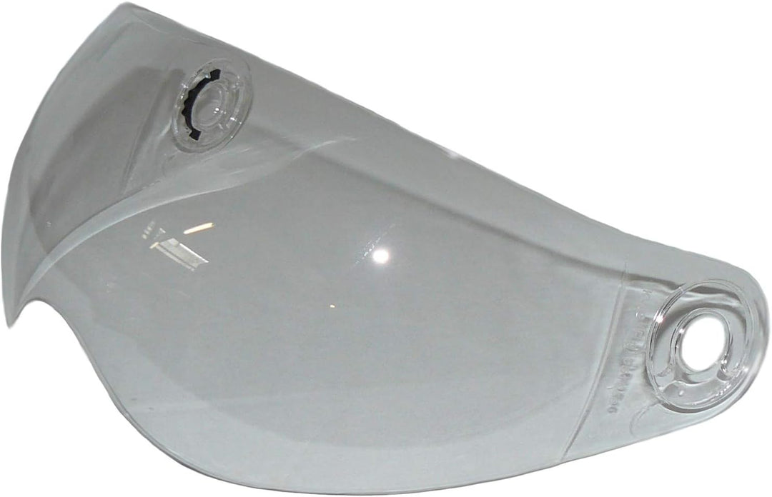 protectWEAR Getöntes Ersatzvisier für Motorradjethelm H710 Passend für alle Helmgrössen Transparent,