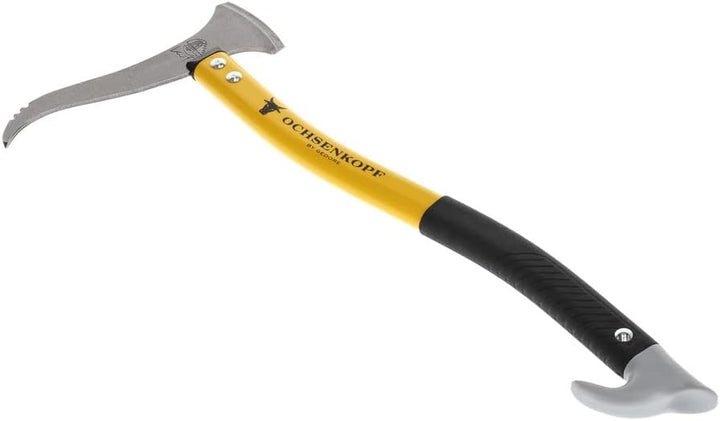 OCHSENKOPF Alu-Handsappie, Stiel aus Aluminiumlegierung, 500 mm, 560 g, für Holz, Forstwerkzeug, OX