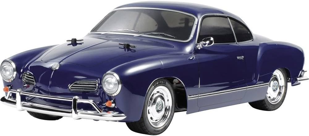 TAMIYA 51635 Volkswagen Karosserie-Satz VW Karmann GHIA WB 239mm, Zubehör für ferngesteuertes Auto,