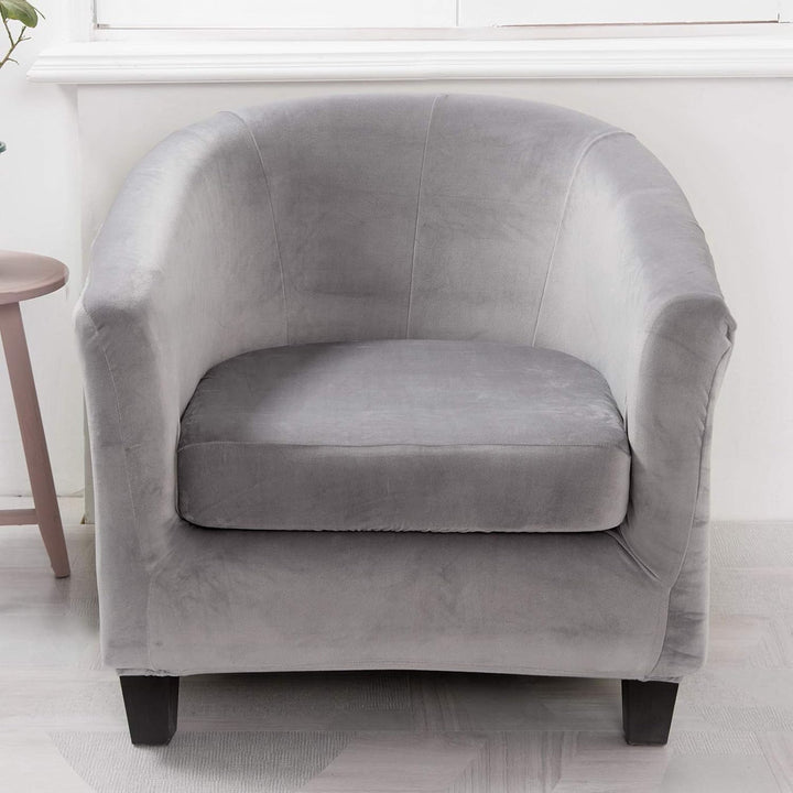 Jaotto Sesselschoner Sesselhusse Stretch Sesselüberwürfe Sofabezug Elastisch Sofabezug Sesselbezug S