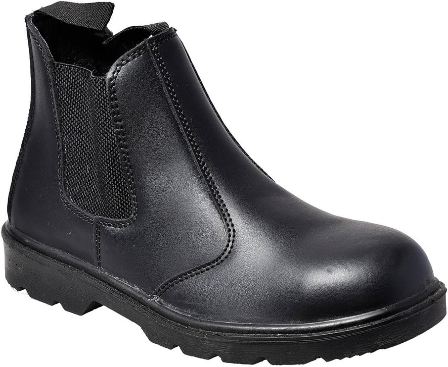 Portwest Steelite Dealer Sicherheitsstiefel S1P , Grösse: 39, Farbe: Schwarz, FW51BKR39 39 EU Schwar