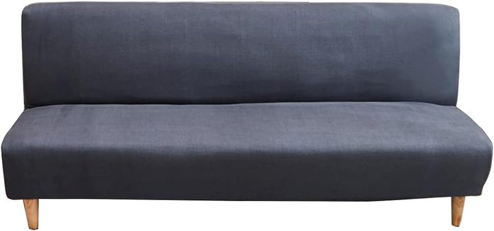 CHNSHOME Sofabezug ohne armlehnen Stretch Armlose sofaüberwurf Sofahusse Ohne Armlehne 3 sitzer Sofa