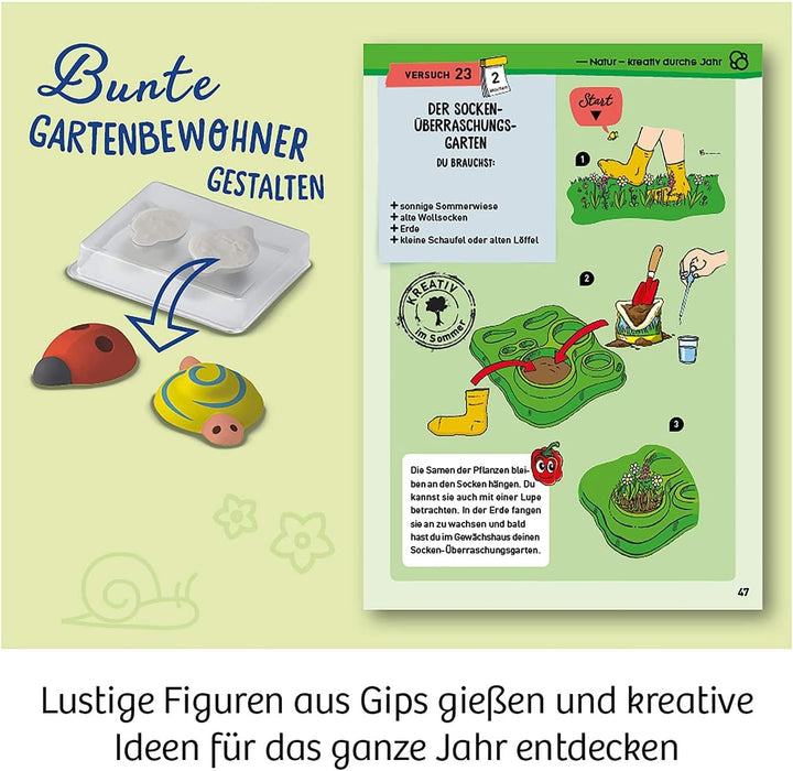 Kosmos 632083 Mein erstes Gewächshaus, Das Original, Erstes Gärtnern für Kinder ab 5 Jahre, Komplett