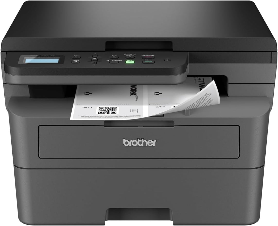 Brother MFC-L2860DW 4-in-1-Multifunktions-Laserdrucker, 34 ppm, Duplexdruck, 6,8 cm Touchscreen-Farb