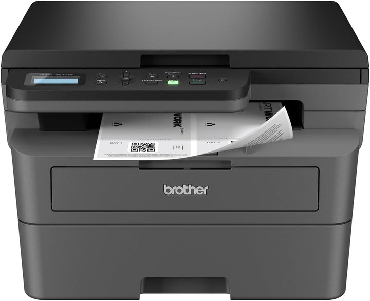 Brother MFC-L2860DW 4-in-1-Multifunktions-Laserdrucker, 34 ppm, Duplexdruck, 6,8 cm Touchscreen-Farb