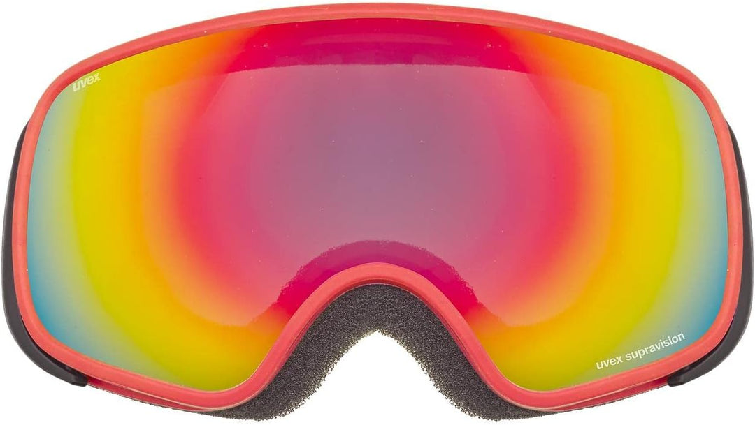Uvex Unisex Kinder Scribble Fm Sph Skibrille (1er Pack) Einheitsgrösse black/silver-clear, Einheitsg