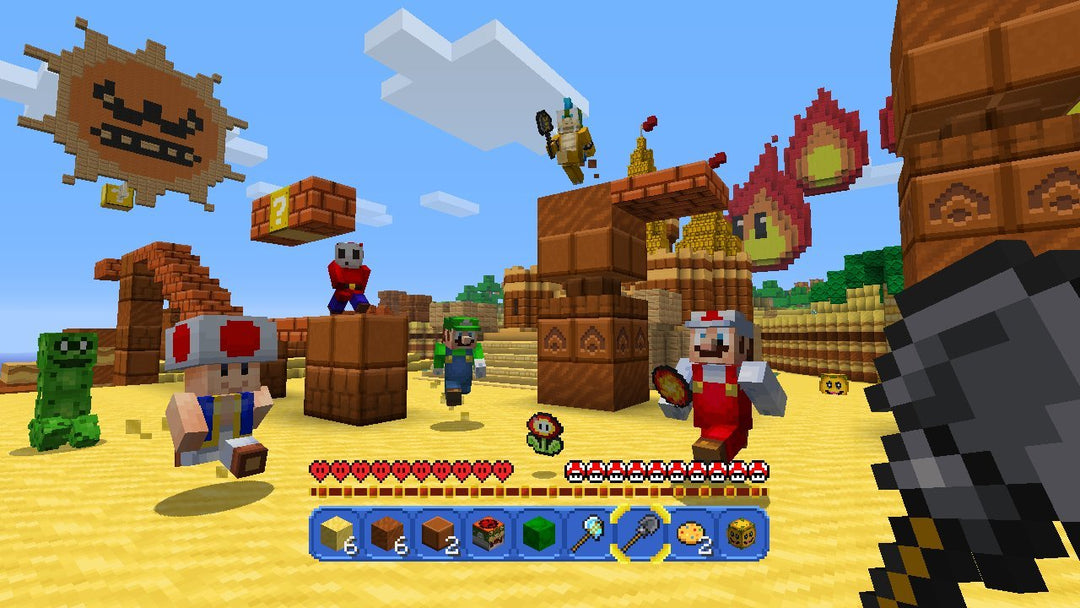 Minecraft + Super Mario Mash Up Pack