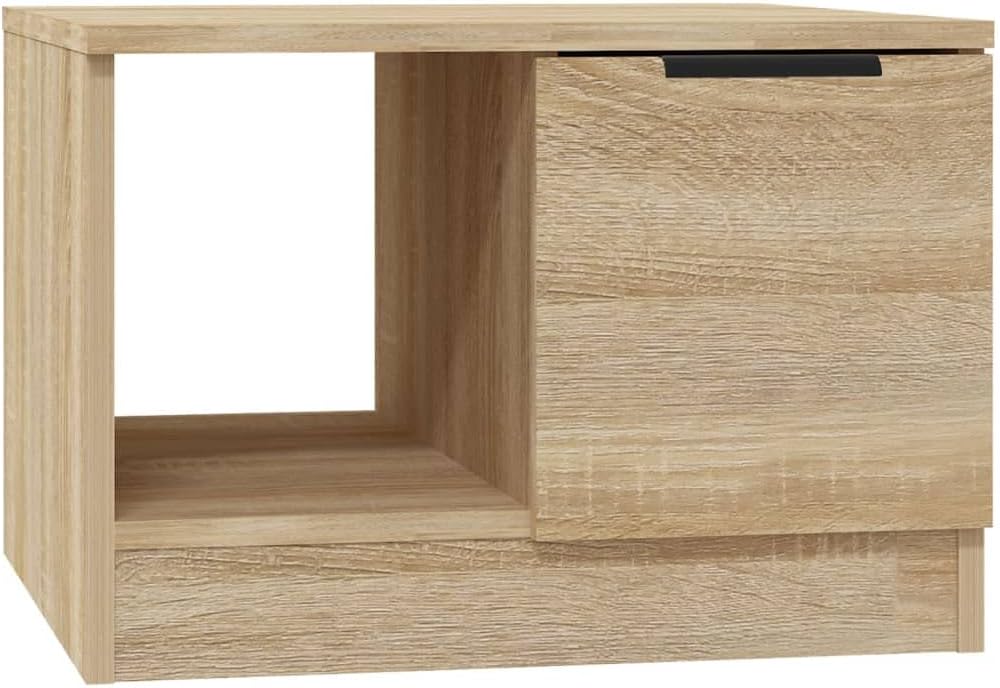 FIRBNUS Blumentisch Braun 50x50x36 cm BĂŒrotisch Beistelltisch Holz Wohnzimmertisch Modern StabilitĂ€t