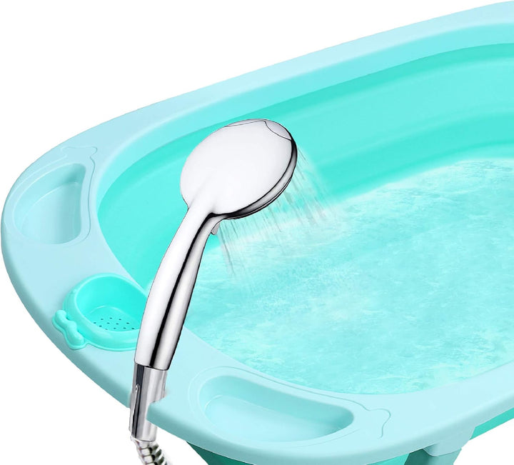 wuuhoo® ergonomische Baby-Badewanne Nemo faltbar und klappbar für Neugeborene Babys und Kleinkinder,