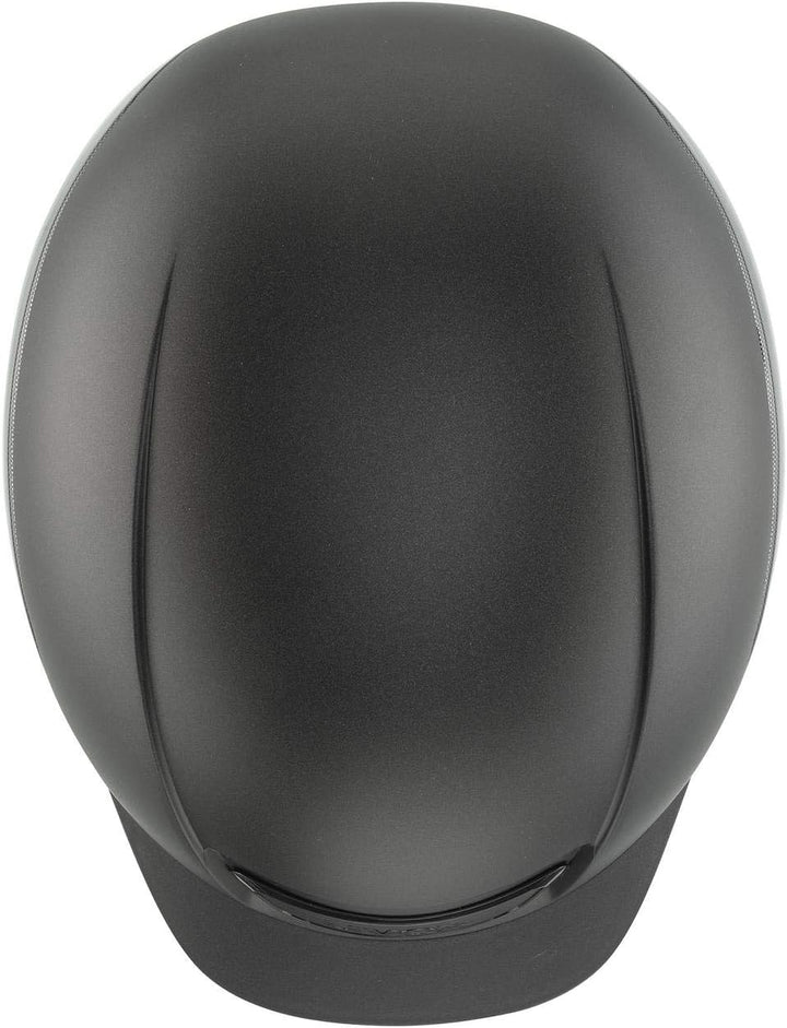 Uvex Unisex – Adult's Elexxion Tocsen Riding Helmet 54-55 cm Schwarz, 54-55 cm Schwarz