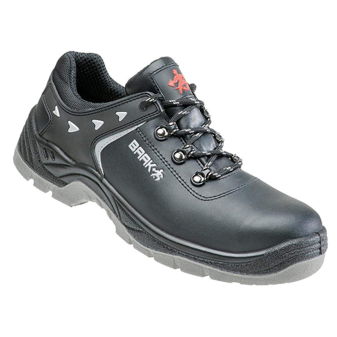 BAAK Sicherheitsschuhe Heiko Industrial S3, Halbschuhe BGR191 Grösse 39, schwarz, 8034 39 EU, 39 EU