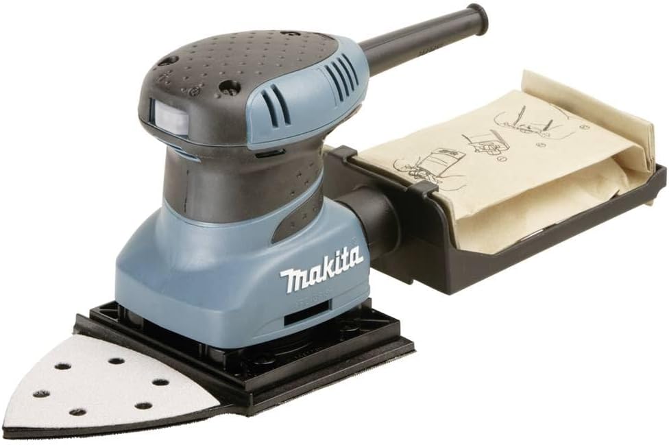 Makita BO4565J Faust-Schwingschleifer 200 W im MAKPAC, 23x450 mm