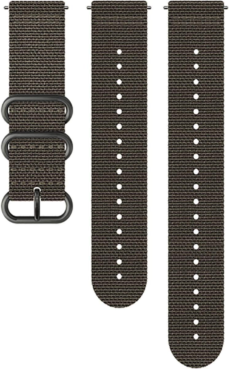 Suunto Ersatz-Uhrenarmband, für alle Suunto Spartan Sport WRH und Suunto 9 Uhren Braun, Braun