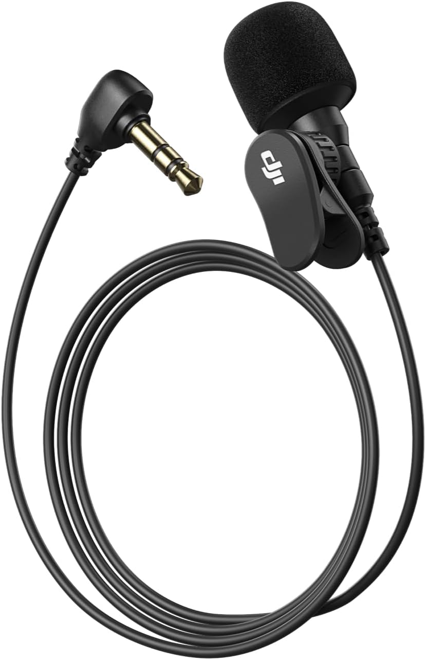 DJI Lavalier Mic, kompatibel Mic 2, Mic Black, Black