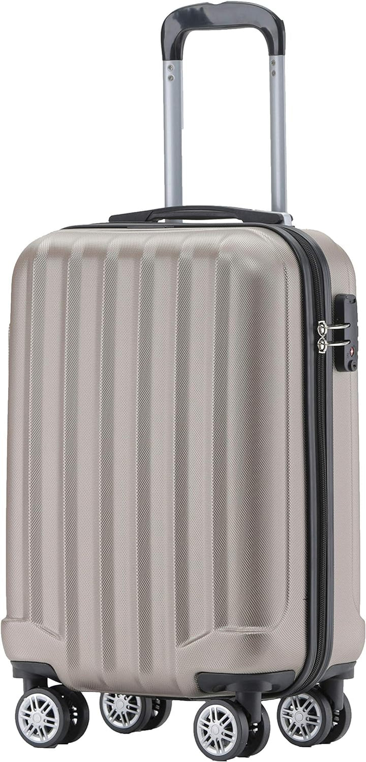 BEIBYE TSA-Schloss 2080 Hangepäck Zwillingsrollen neu Reisekoffer Koffer Trolley Hartschale Set-XL-L