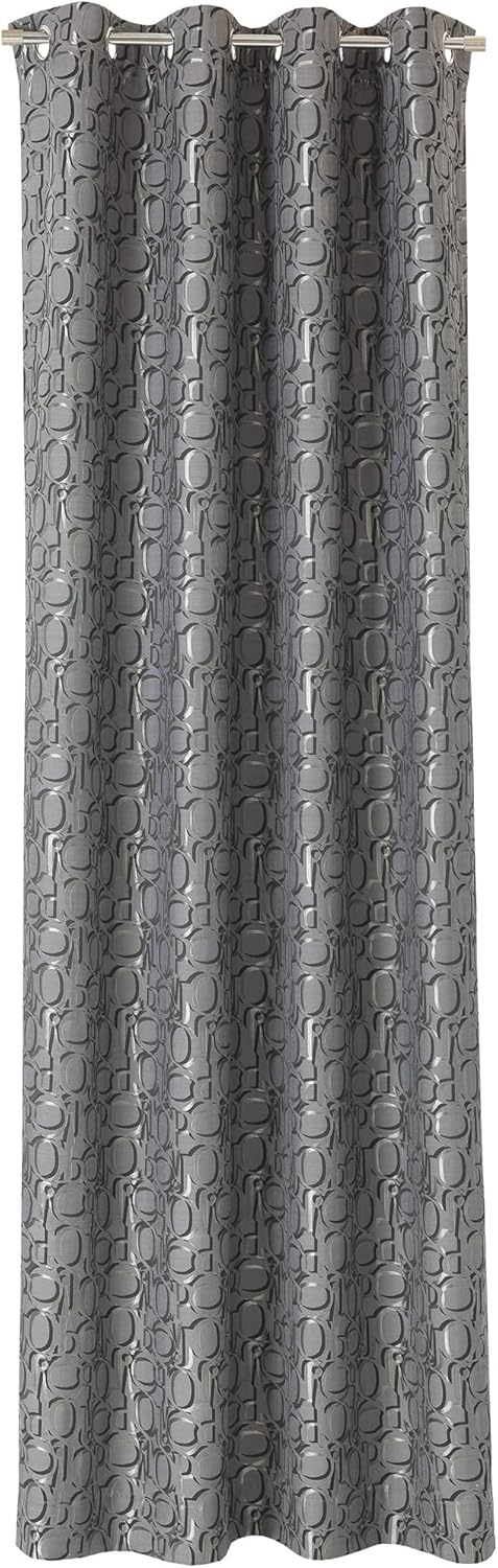 Joop! Living Ösenvorhang Ornamnet (anthrazit, 140x250)