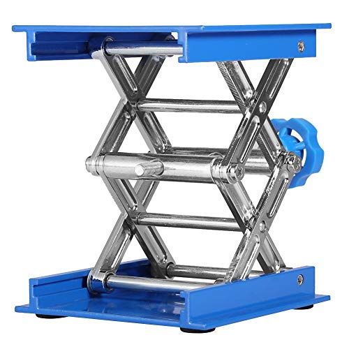 Laborständer aus Alumina, Labor Hebebühne, Lab-Lift Hebebühne Labor Scissor Jack, 100 x 100mm Labor