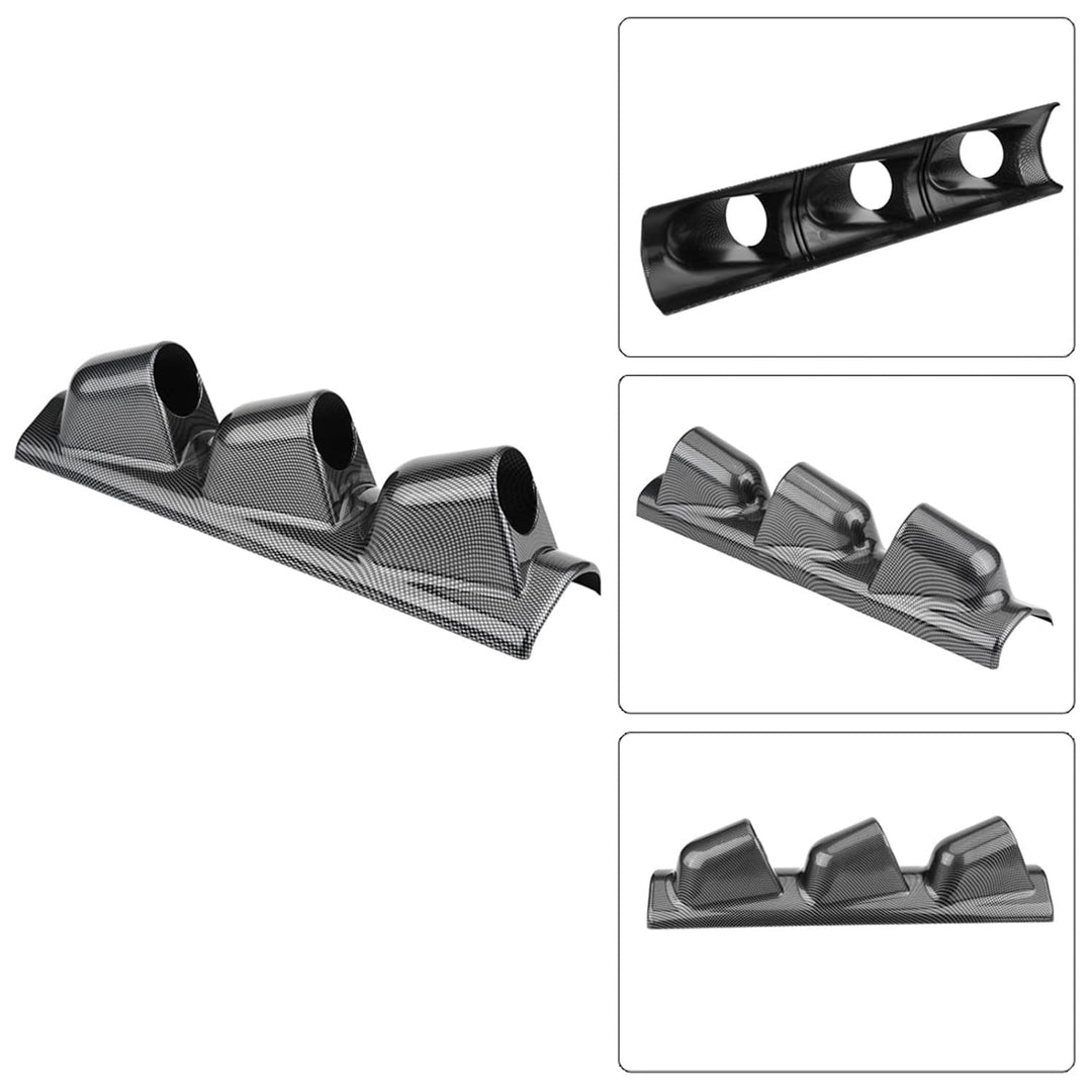 aqxreight - 52mm Gauge Pod, Universal Heavy Duty Racing Sport Meter Gauge Pillar Mount Pod Halter Ha