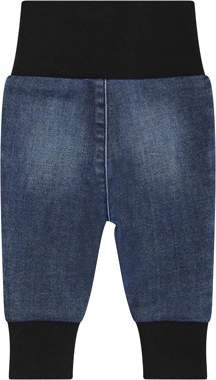 Steiff Unisex Baby Hose Jeans Wirk Denim einfarbig, 92