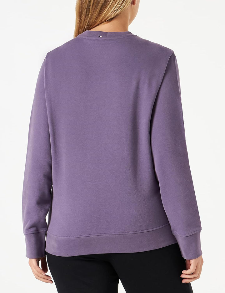 BOSS Damen C_elaboss_6 Sweatshirt XL Medium Purple, XL Medium Purple