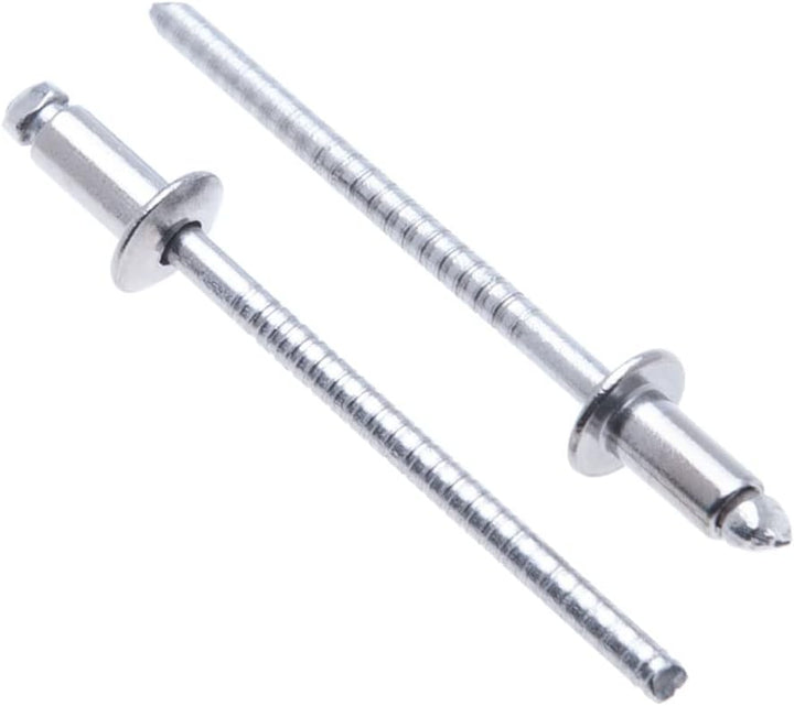 4mm x 6mm Blindniete von Keple, Blinde Pop-Nieten, 500 Stück – Edelstahlnieten für Metall,Blindniete