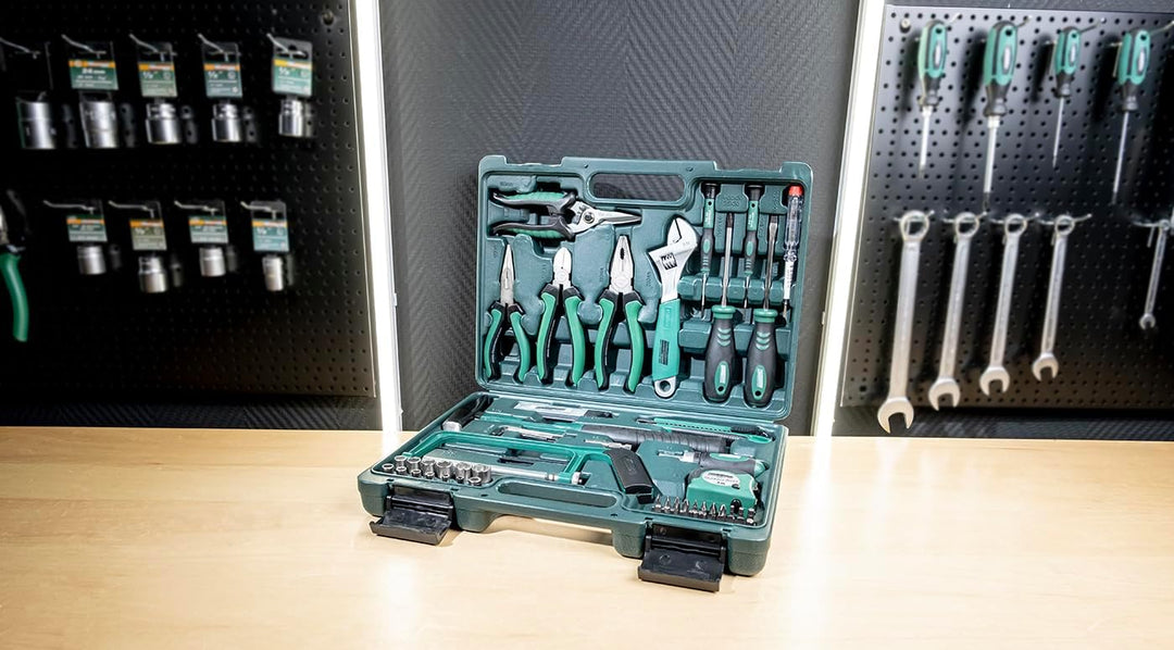 Brüder Mannesmann Werkzeuge 74-teilig Werkzeugsatz, 1 Stück, M29074, (L x B x H) 375 x 285 x 83 mm