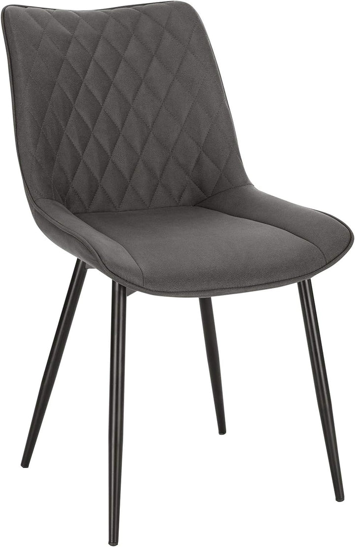 WOLTU 4 x Esszimmerstühle 4er Set Esszimmerstuhl Küchenstuhl Polsterstuhl Design Stuhl mit Rückenleh