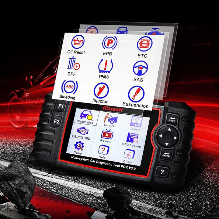 Icarsoft OBD II Diagnosetool POR V3.0 icpor3 Passend für (Auto-Marke): Porsche 1St.