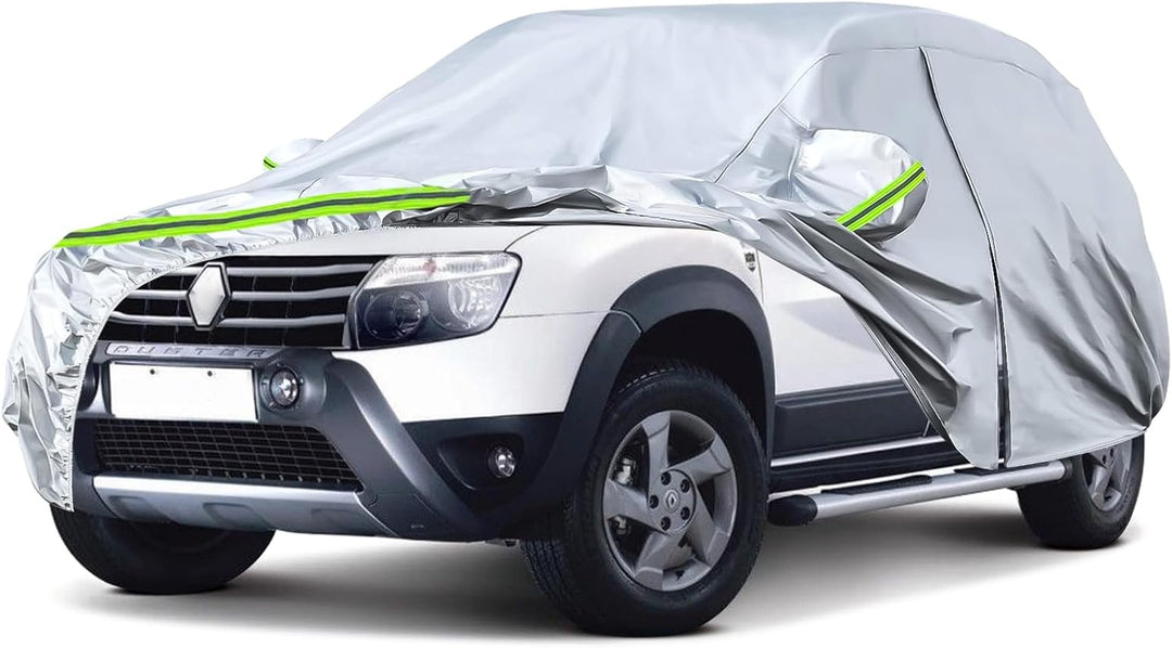 Autoabdeckung Wasserdicht Ersatz für Dacia Duster 2010-2023, Auto Abdeckplane Autogarage Autoplane G