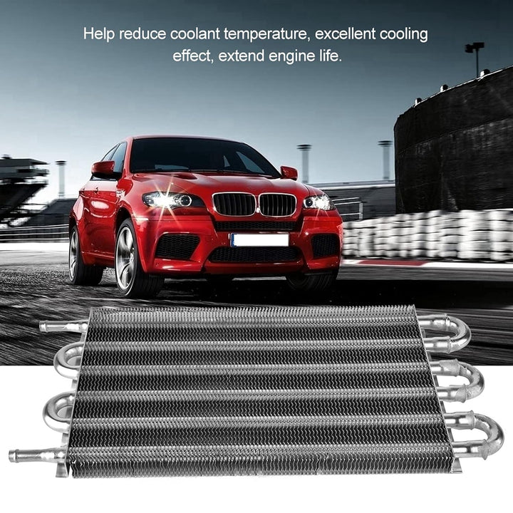 Getriebeölkühler-Kit Auto 6 Reihen Ferngetriebe Ölkühler Kit Auto-Manueller Kühlerkonverter Fahrzeug