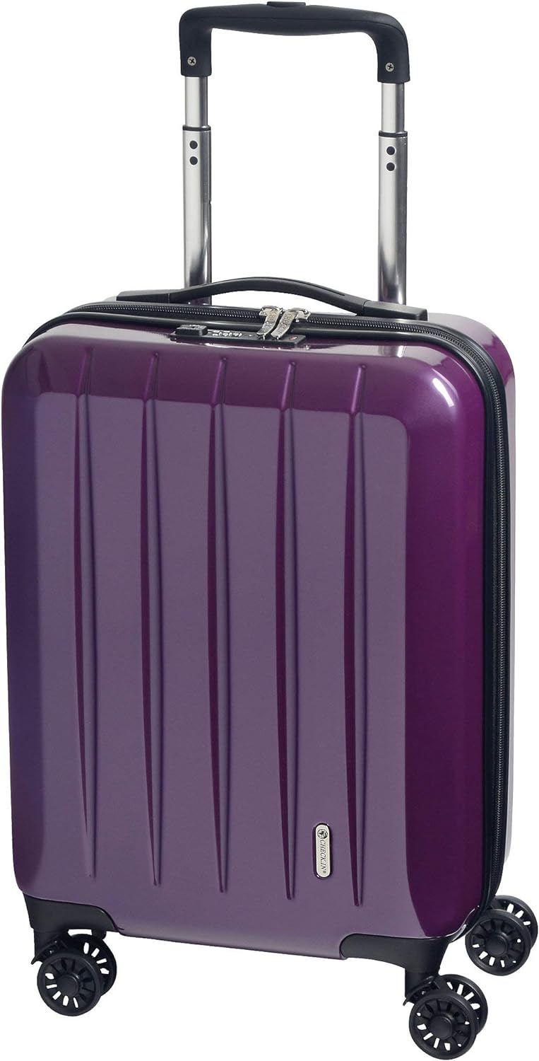 CHECK.IN London 2.0-4-Rollen-Trolley 50 cm lila, Lila