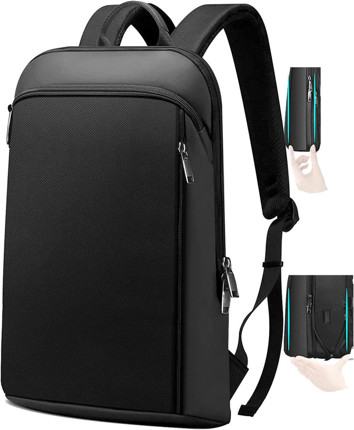 ZINZ 15 15.6 16 Zoll Rucksack Schlank und Erweiterbar Anti Diebstahl Tasche Laptop Rucksack,Schulruc