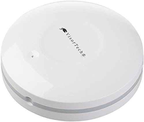 VisorTech Wassersensor: WLAN-Wassermelder, externer Sensor, App, bis 8 Jahre Batterie-Laufzeit (Wass