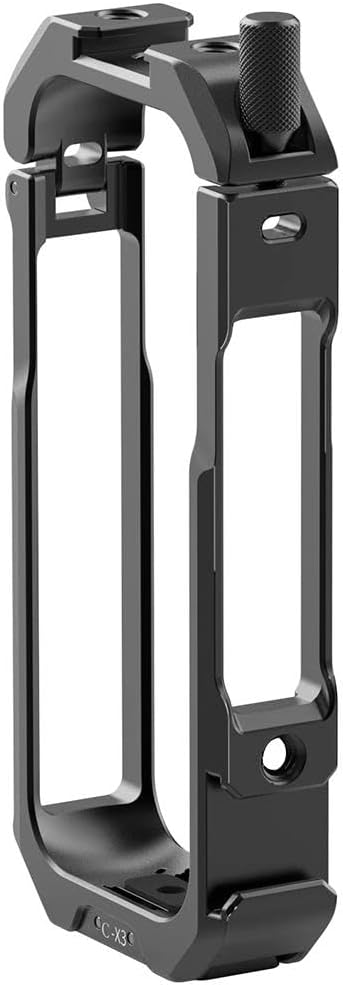 ULANZI 3197 Vlog Rig/Käfig für Insta360 X3 zum Schutz und Hinzufügen von Zubehör aus Aluminiumlegier