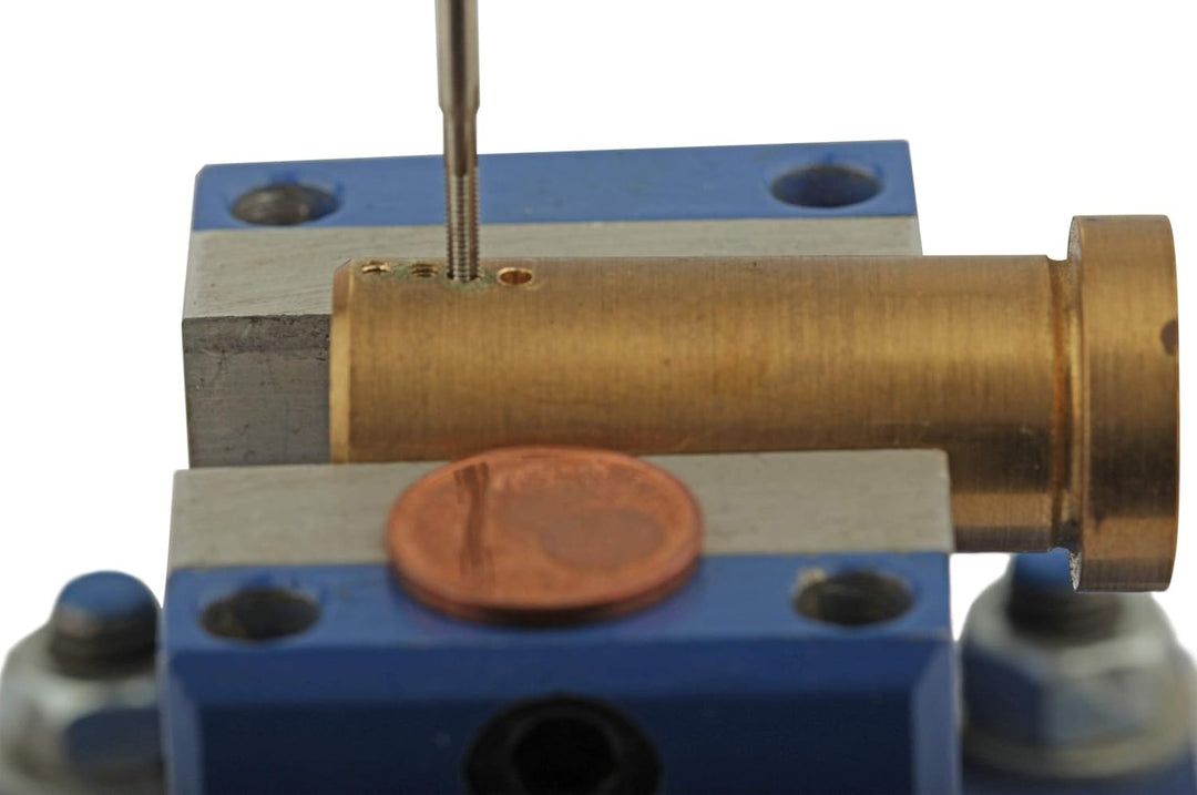 GSR PROFI Miniatur-Gewindeschneidsatz, 30-teilig, metrisch, Geschwindeschneider Set HSS-G, M1-M2,5 G