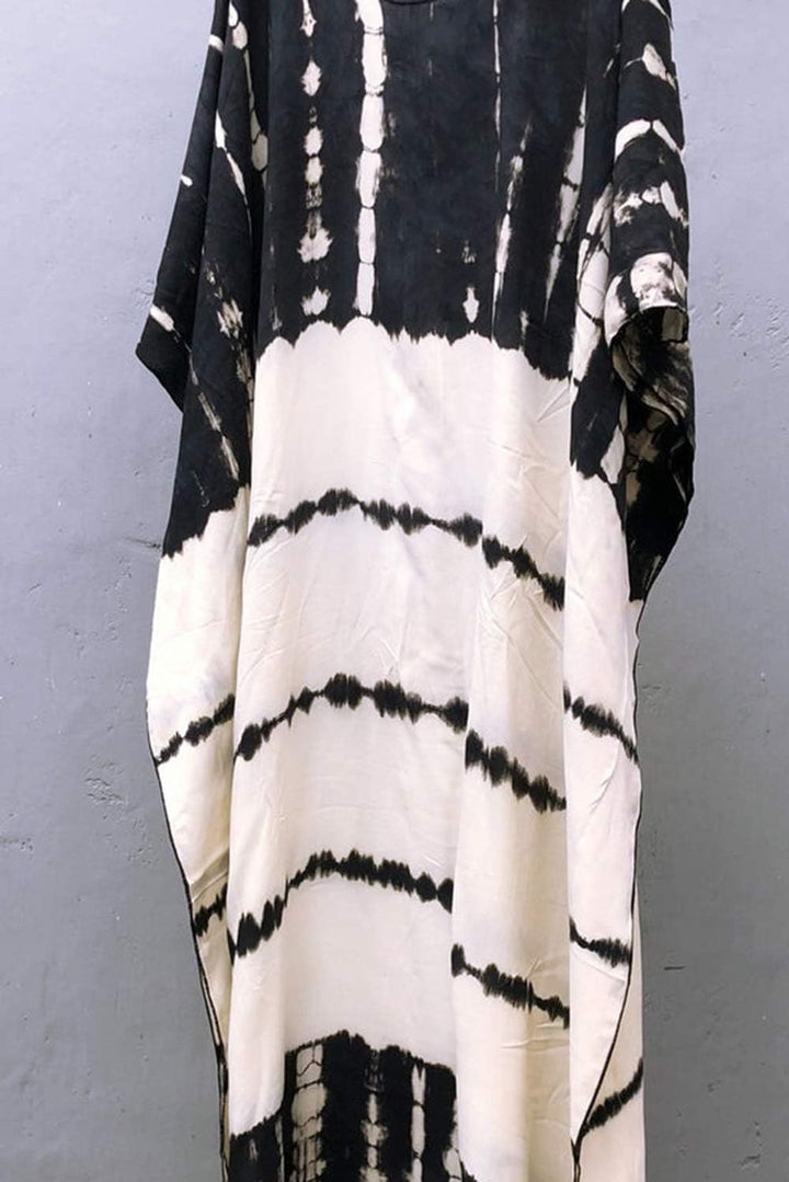 YouKD Sommer schulterfrei Kaftan Bohemian Homewear Beach Bikini Vertuschungen Maxi Robe für Frauen