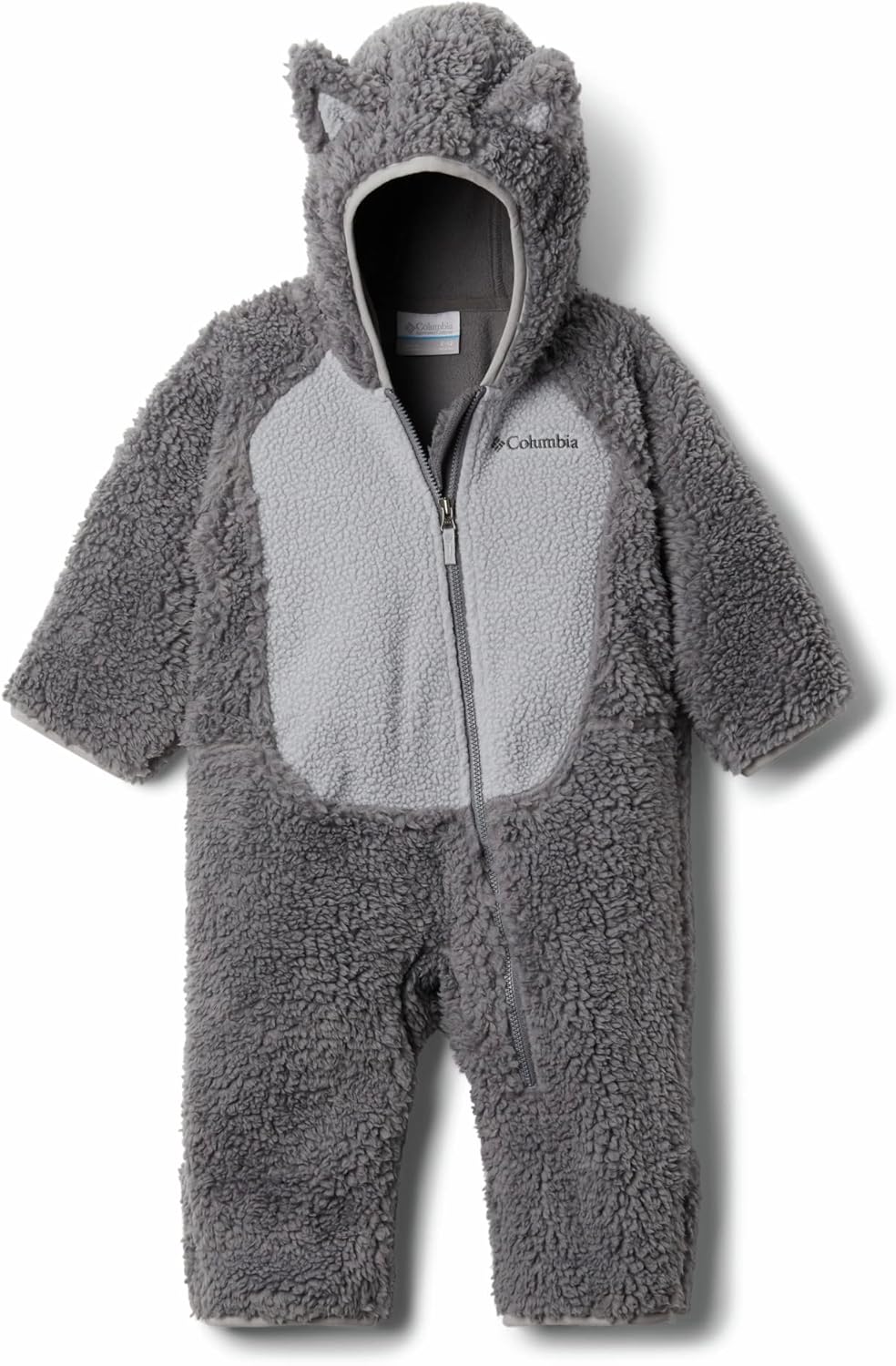 Columbia Unisex Kinder Foxy Baby Sherpa Bunting Schneeanzug, City Grey/Columbia Grey