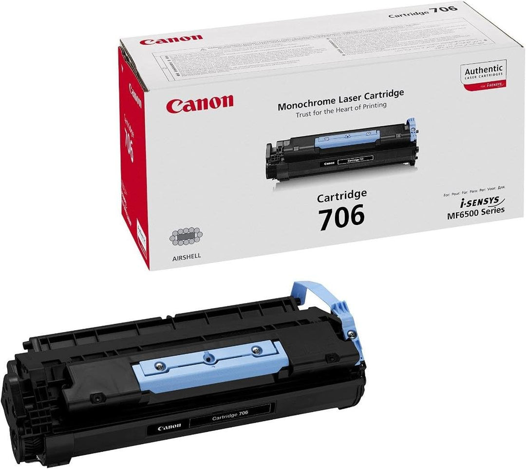 Brother Canon Toner Cartridge 706 - schwarz - Standard, 0264B002, Cartridge 706