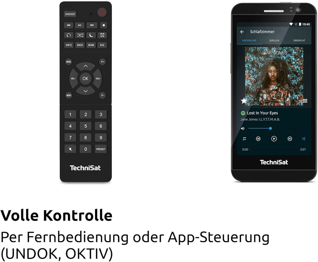 TechniSat DIGITRADIO 143 CD (V3) – Digital HiFi-Tuner, Internetradio (DAB+, UKW, Bluetooth-Audiostre