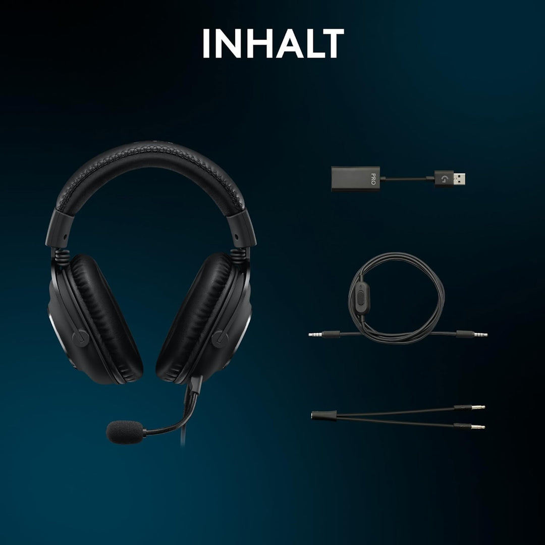 Logitech G Pro X SE Kabelgebundenes Gaming Headset mit Mikrofon: Abnehmbares Mikrofon, DTS Headphone