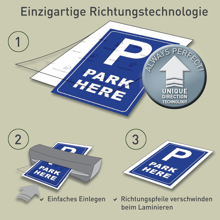 Leitz Heisslaminierfolien A4 250 mic, Laminierfolien in Premium-Qualität im 100er Pack, Glänzend, Tr