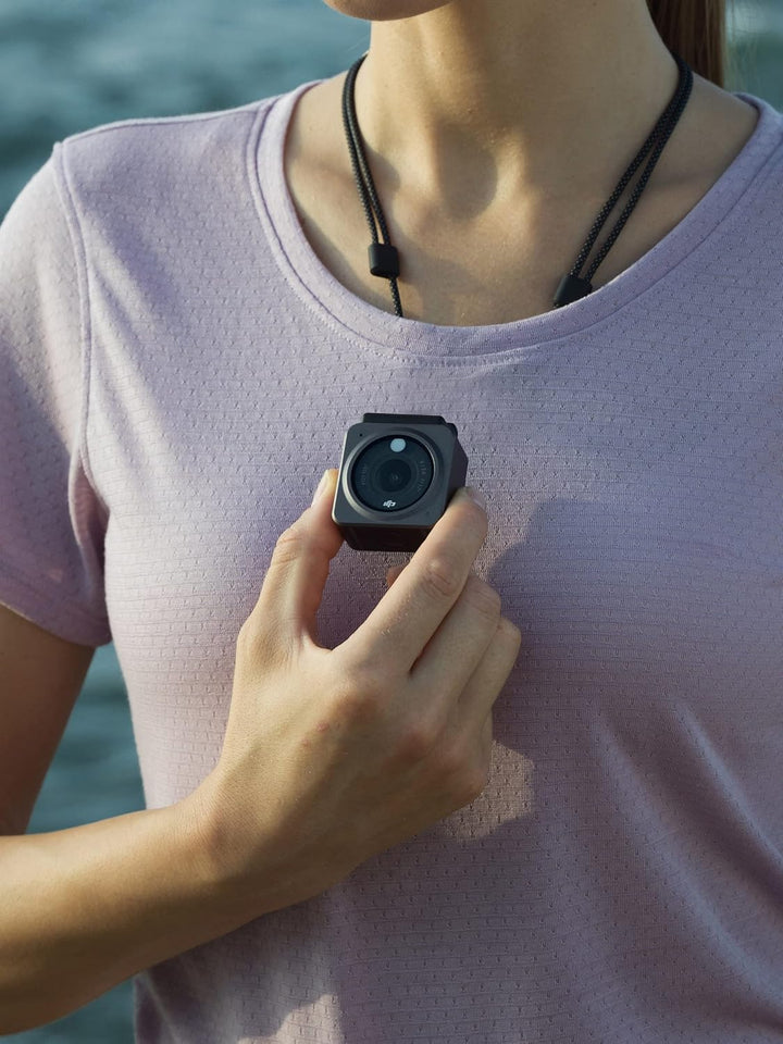 DJI Action 2 Power Combo - Action-Kamera mit erweitertem Akku-Modul, 155° Sichtfeld, Magnetbefestigu