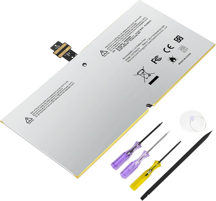 ASUNCELL 38.2Wh G3HTA027H DYNR01 Laptop Akku für Surface Pro 4 Pro 4 1724 Serie 7.5V