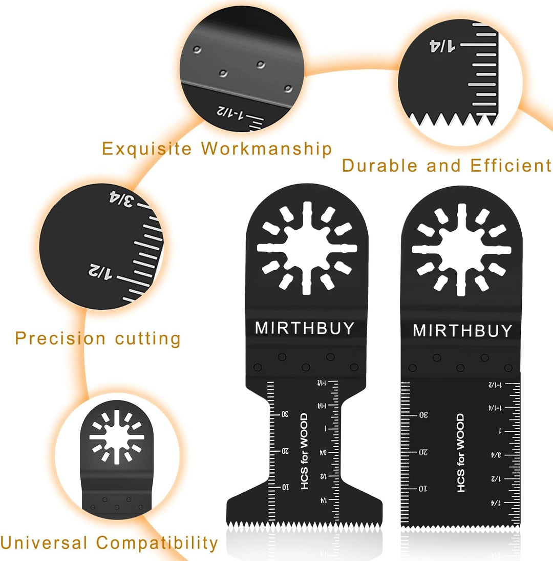 100 stk Sägeblatt Oszillierendes Zubehör Set Multifunktionswerkzeug Zubehör Set für Fein Multimaster
