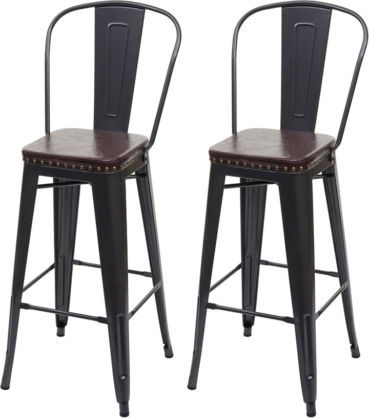 Mendler Bürostuhl HWC-F59, Schreibtischstuhl Drehstuhl Racing-Chair Gaming-Chair, Kunstleder - schwa
